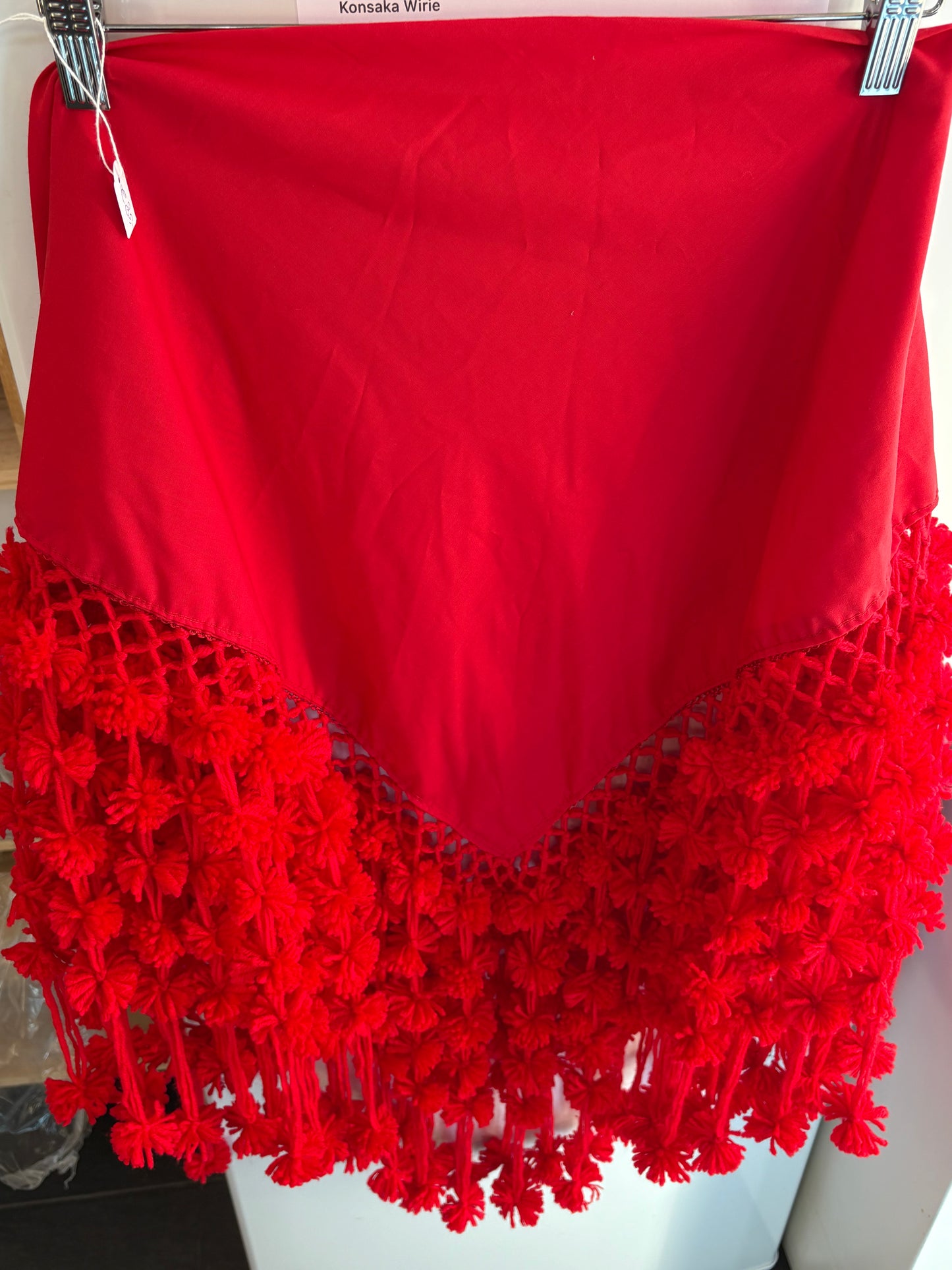 Schouder doek rood (Ingi)