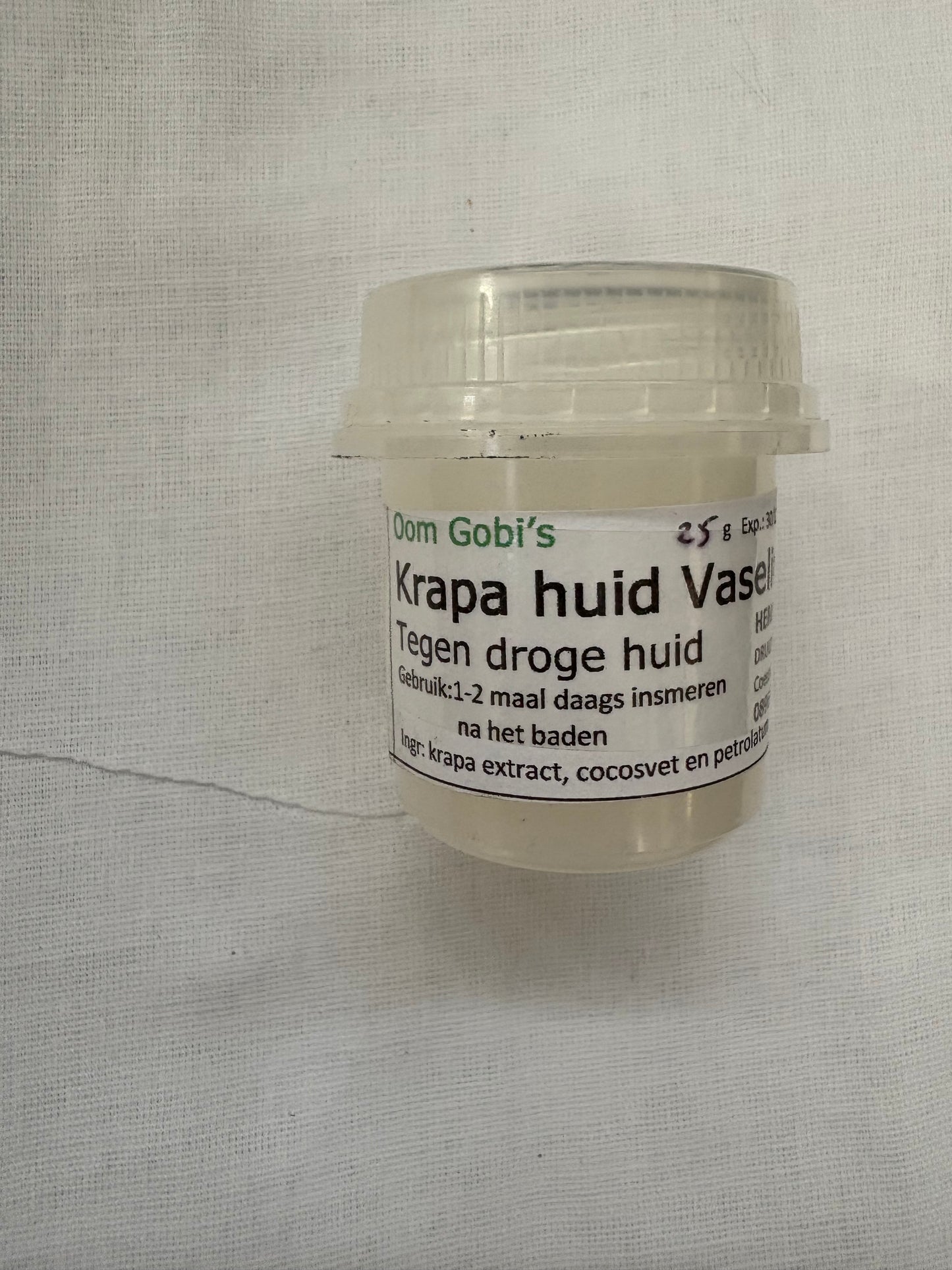 Krappa huid vaseline