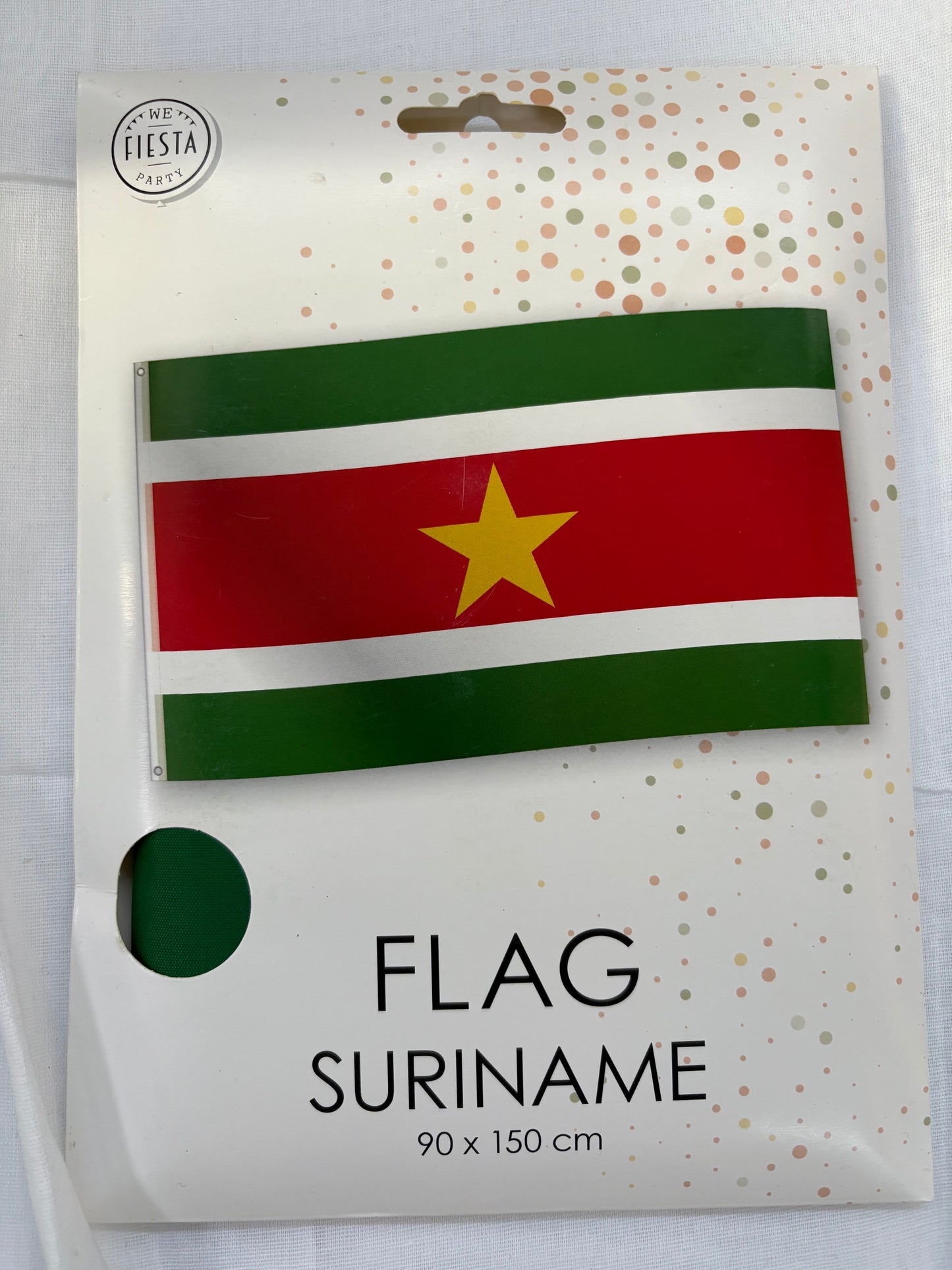 Surinaamse vlag 90x150
