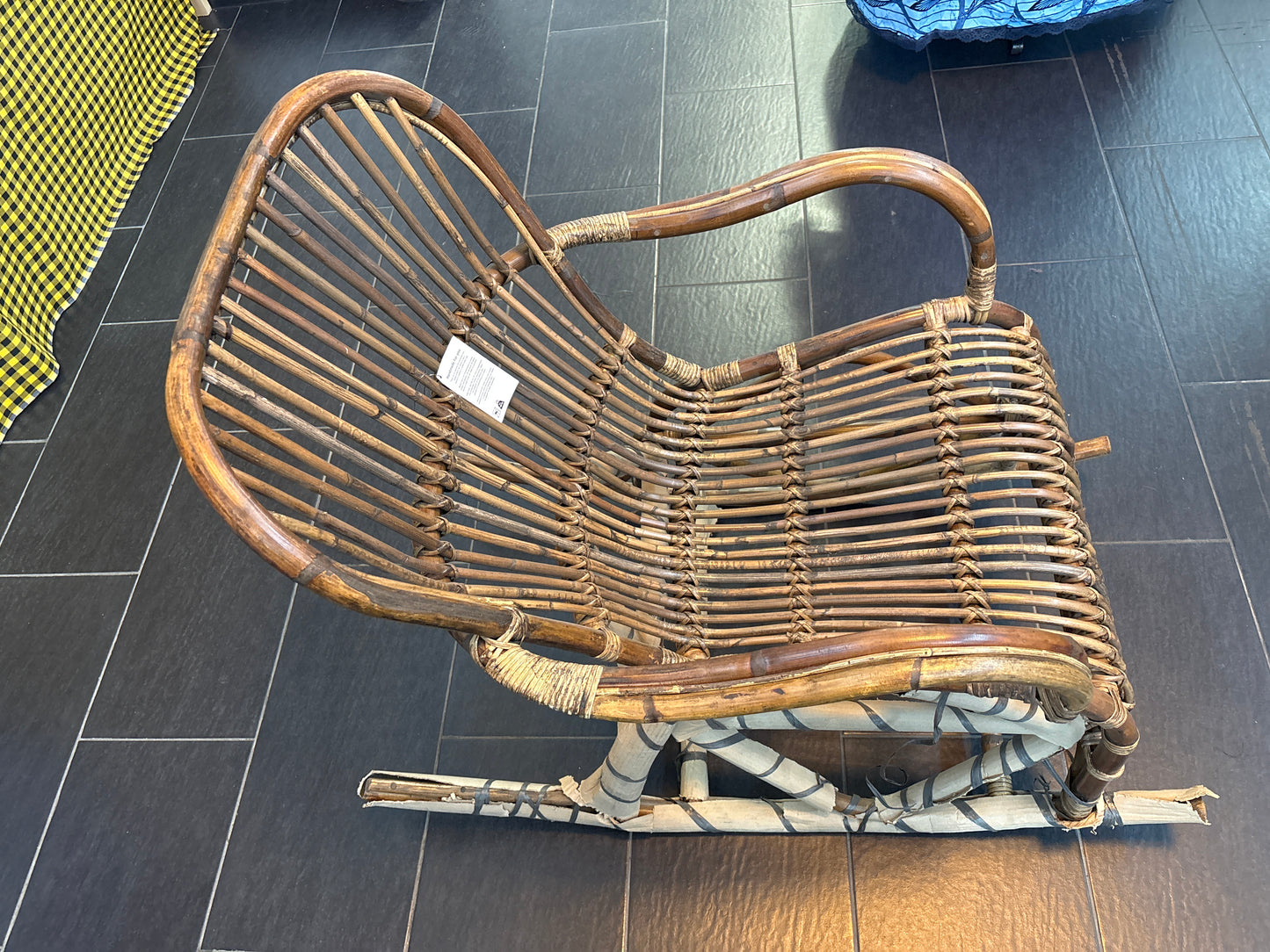 Unieke schommelstoel