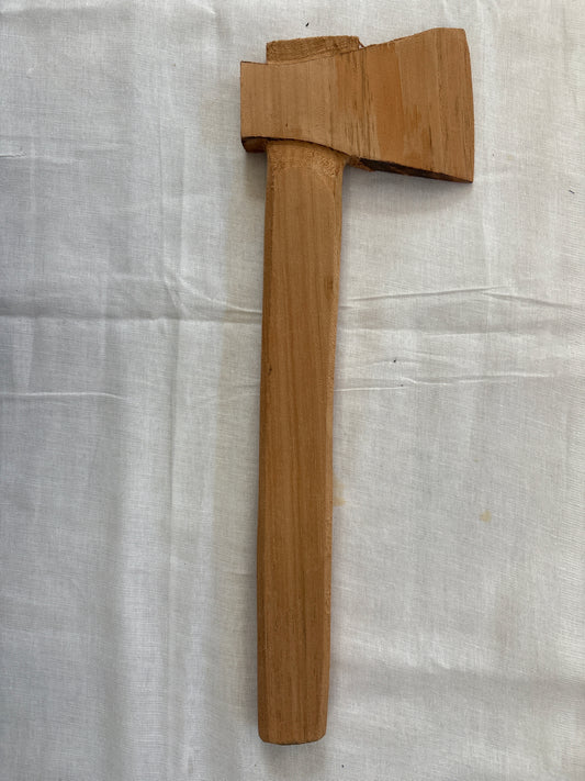 Houten bijl