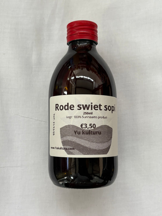 Rode Swiet sopie van Yu Kulturu 250ml