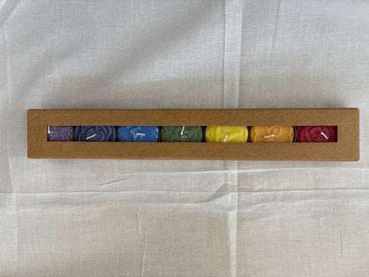 7 Chakra scented kaarsen