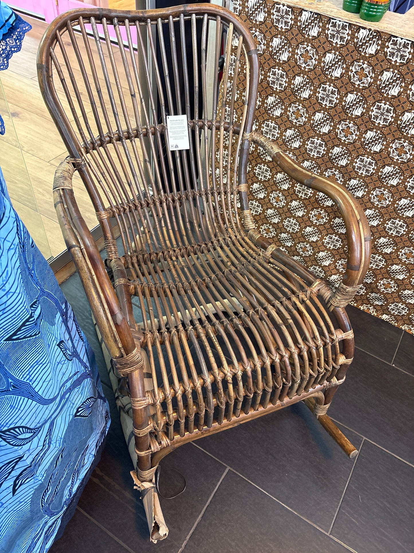 Unieke schommelstoel